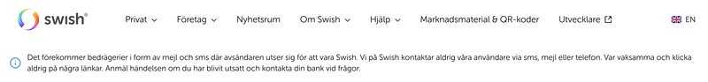 Foto: Skärmavbild Swish Foto: Skärmavbild Swish